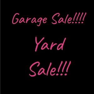 Closet on SALE!!!!  Garage and Yard Sale